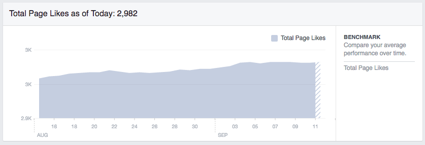 Facebook Insights Total Likes